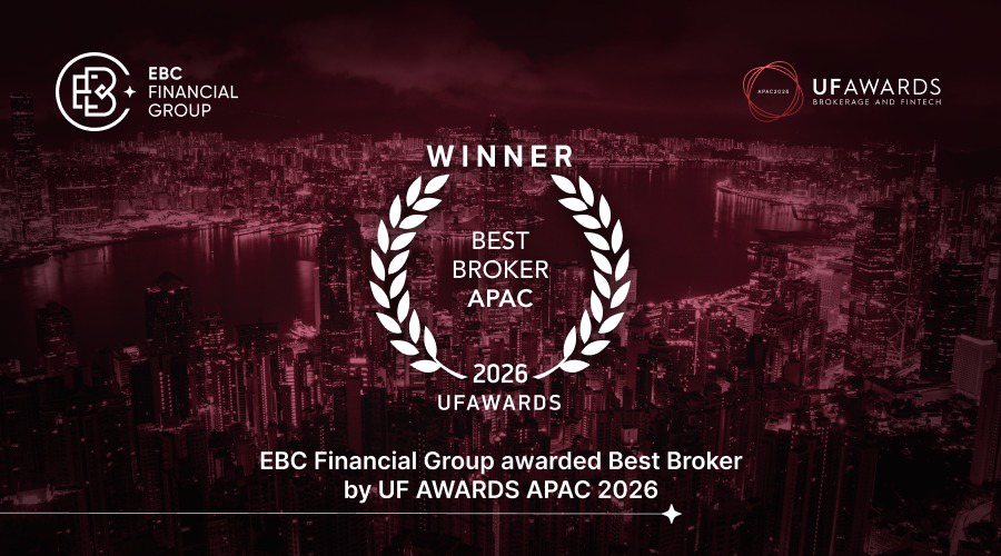 EBC Financial Group awarded Best Broker by UF AWARDS APAC 2026